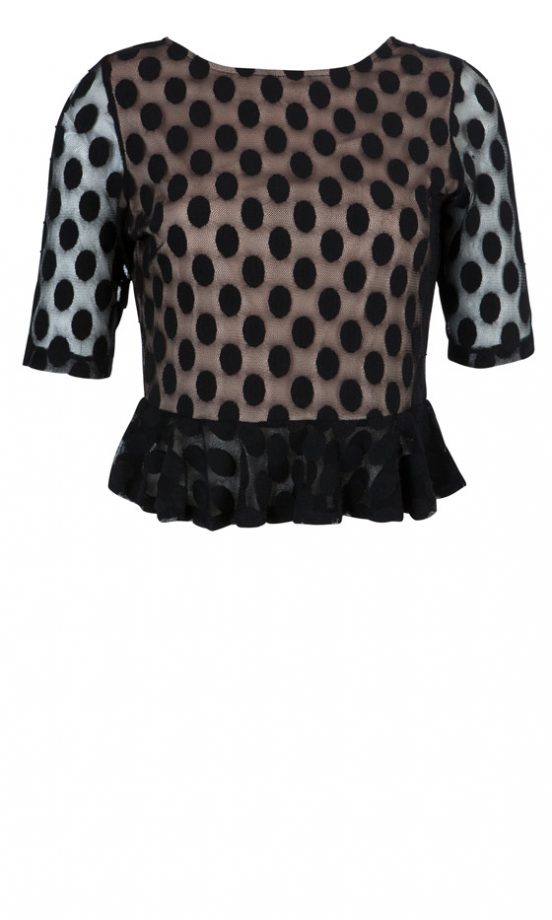 F+F At Tesco Limited Edition Peplum Polka Dot, £18