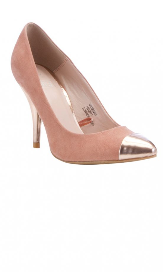 F+F At Tesco Metal Tipped Court Heels, £15