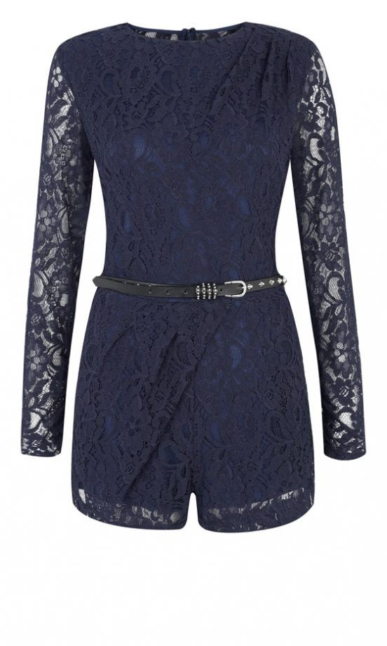 Primark Limited Edition Belted Lace Playsuit, £22