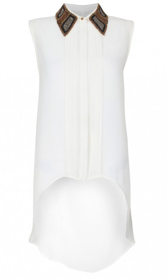 Primark Limited Edition Embellished Collar Blouse, £14