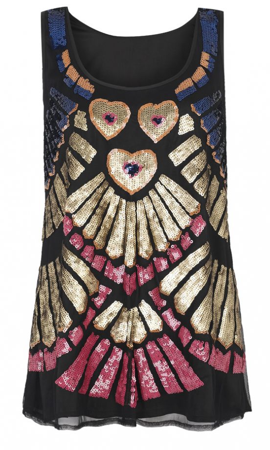 Primark Limited Edition Embellished Shell Top, £16