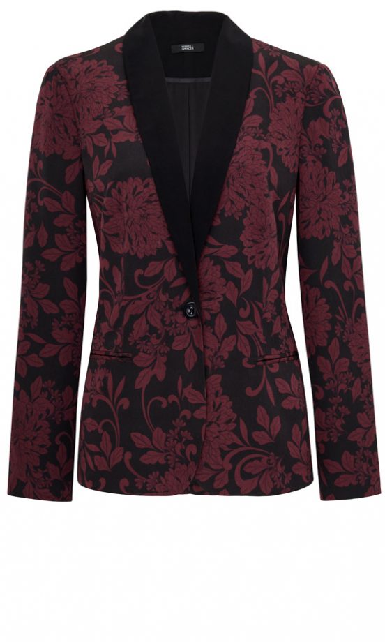 M&S Print Blazer Jacket