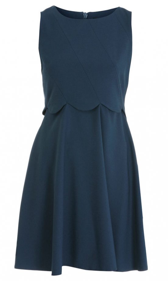 Miss Selfridge Scallop Detail Dress, £42
