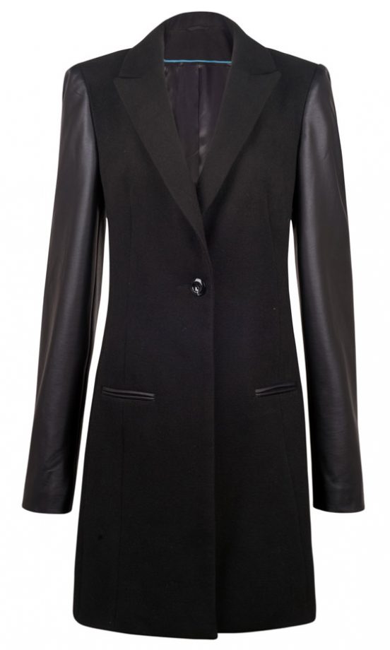 George At ASDA PU Sleeve Winter Coat, £35