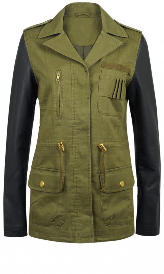 George At Asda PU Sleeve Jacket, £28