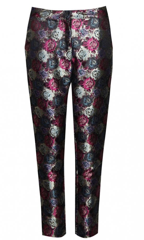 Boohoo Boutique Una Floral Woven Trousers, £30