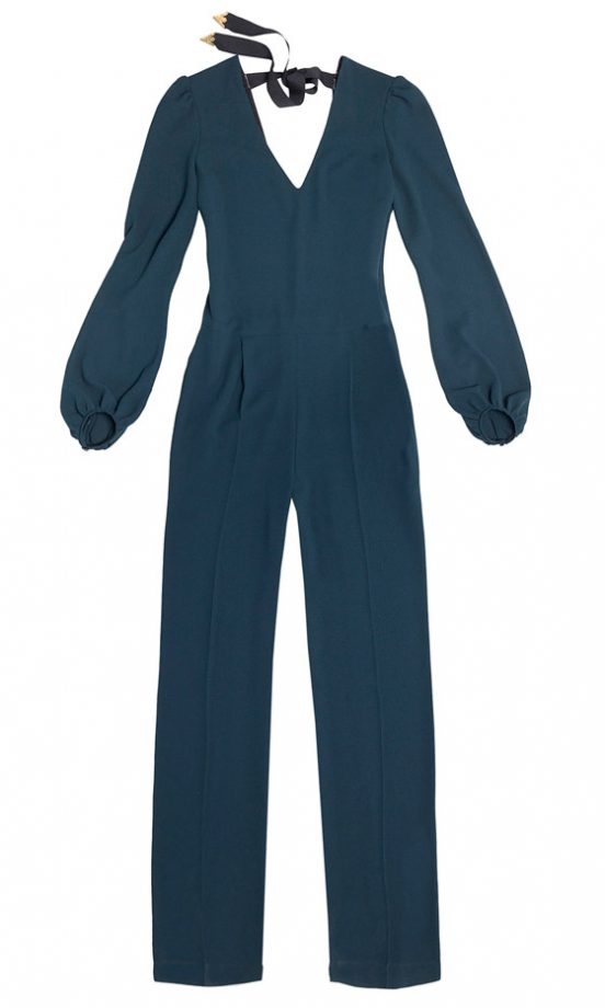 Zara AW12 Blue Jumpsuit