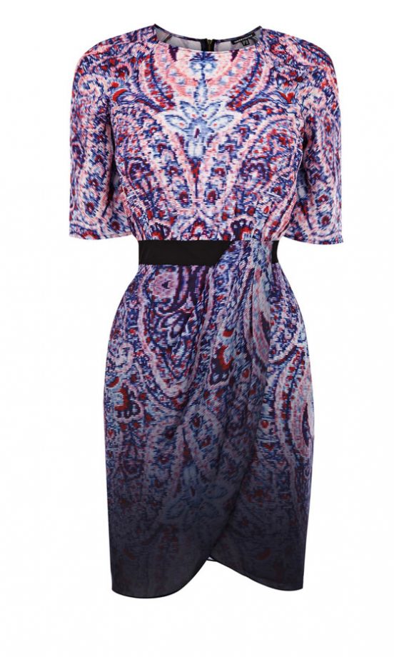 Warehouse Adorn Paisley Wrap Dress, £41.25