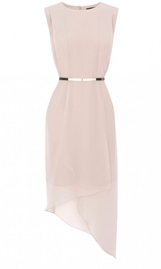 Warehouse Wrap Skirt Asymmetric Dress, £60