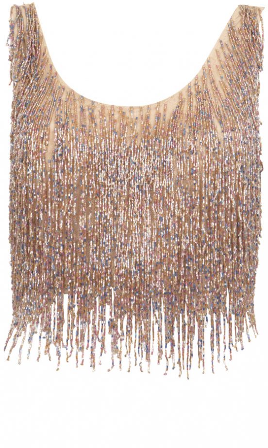 Topshop AW12 Beaded Tassel Top, £50
