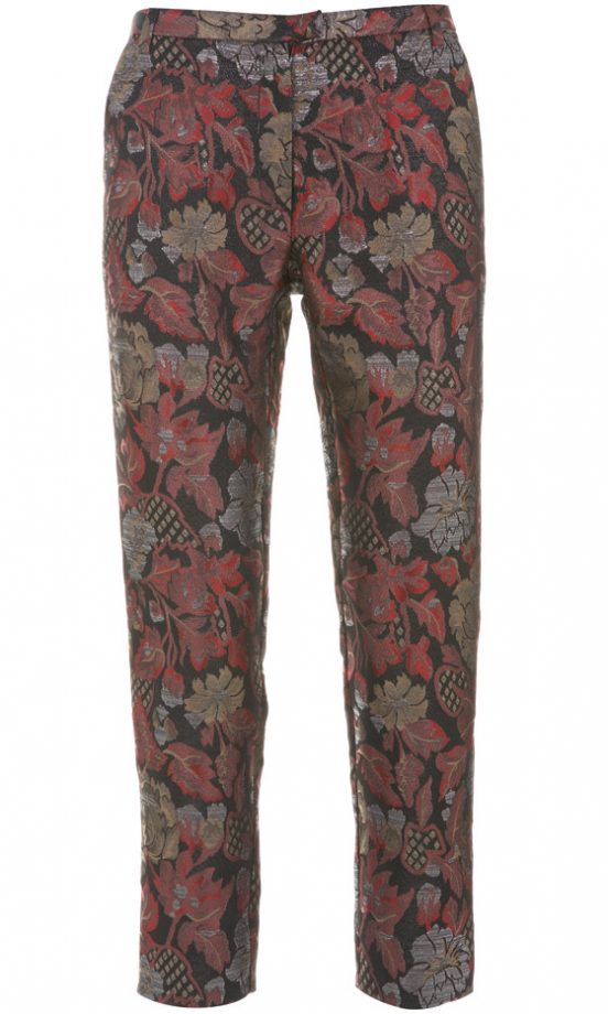 Topshop AW12 Dark Floral Trousers, £40