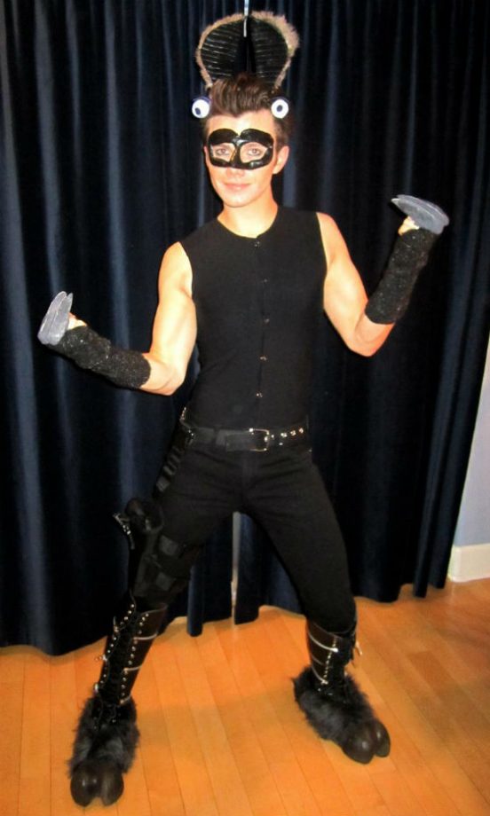 Celebrity Halloween Costumes: Glee's Chris Colfer Is The Llamanator (@chriscolfer)