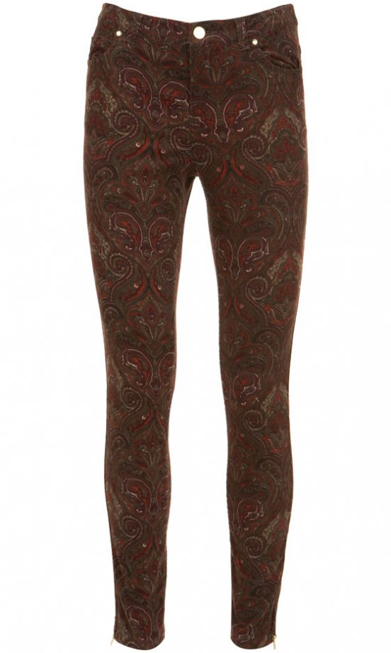 Topshop AW12 Floral Trousers, £40