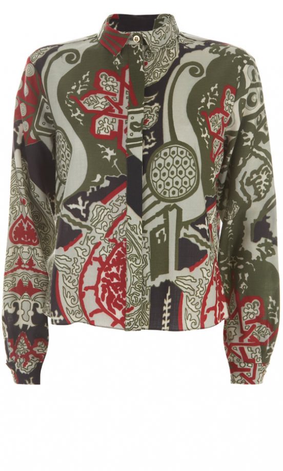Topshop AW12 Oriental Print Shirt, £38
