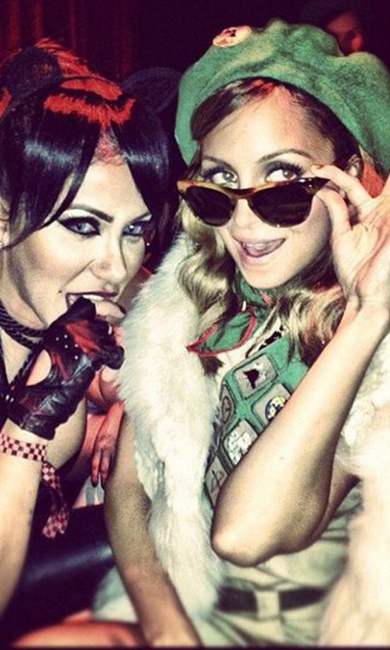 Celebrity Halloween Costumes: Nicole Richie (@nicolerichie)