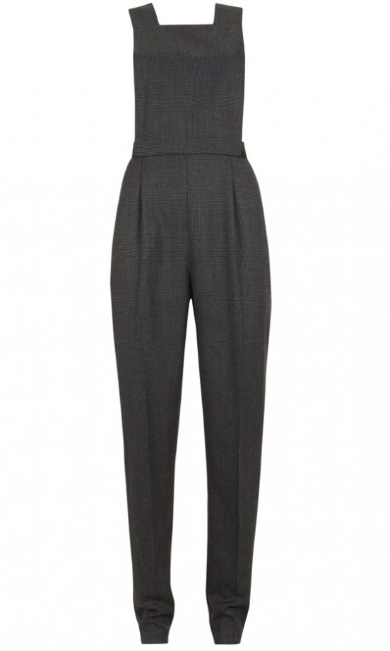Topshop AW12 Long Grey Pinafore, £50
