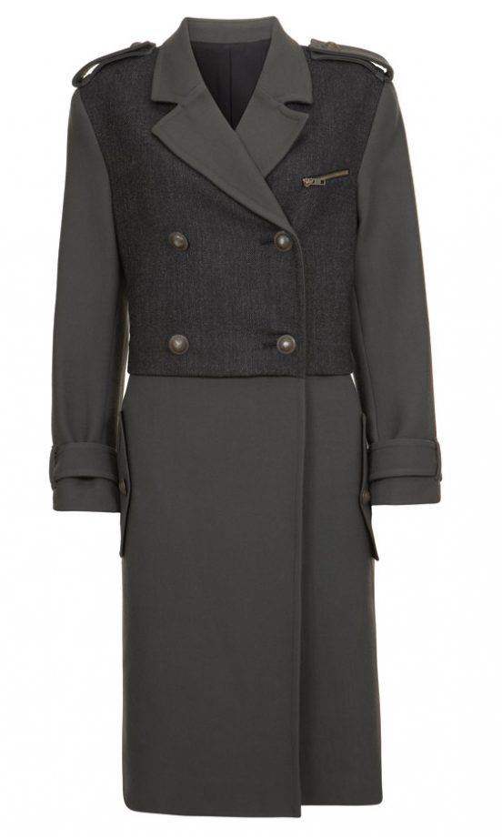 Topshop AW12 Long Military Jacket, £250