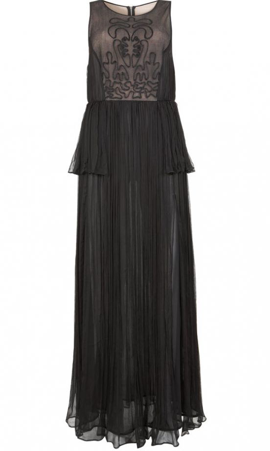 Topshop AW12 Embroidered Maxi Dress, £79