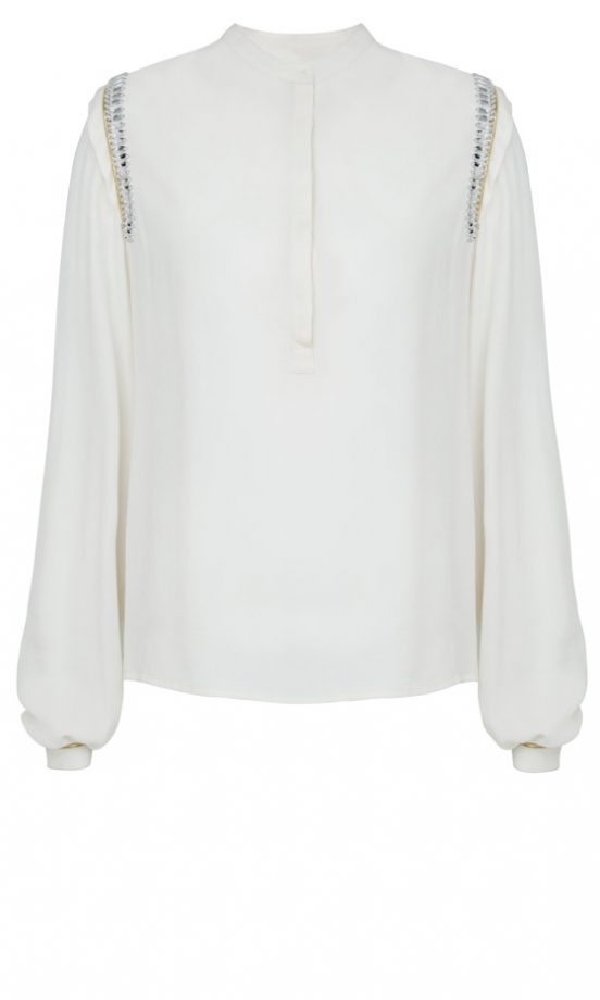M&S Limited Edition White Leah Blouse, £35