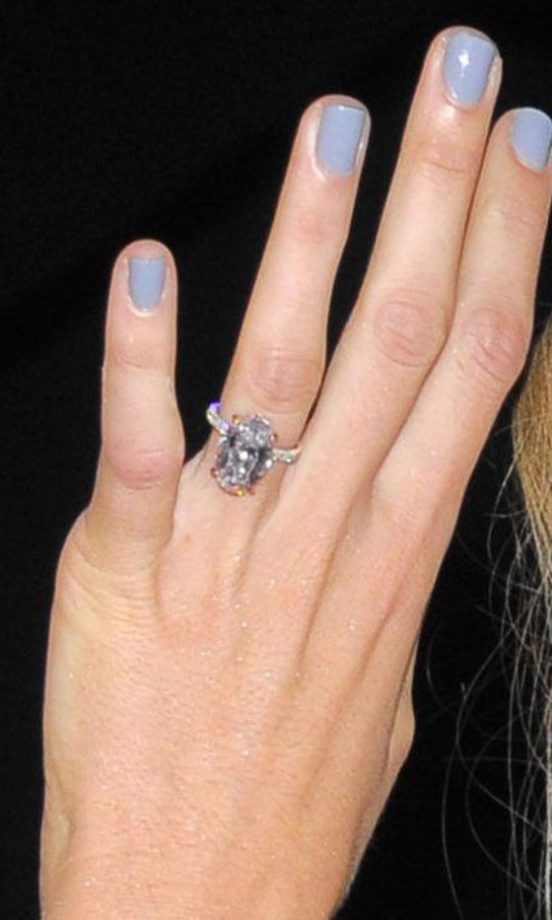 Blake Lively's Engagement Ring At The Chanel Jewellery Party In New York, 2012