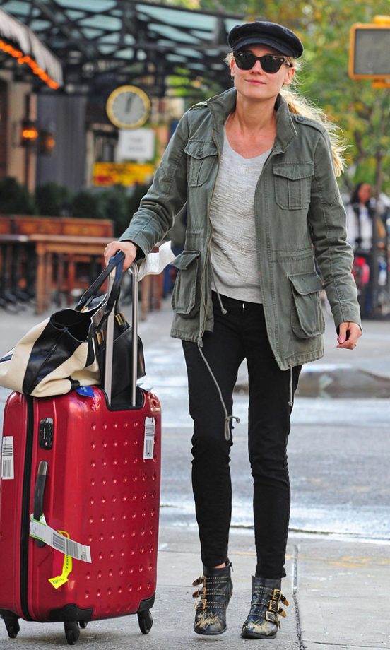 Diane Kruger Out In New York, 2012