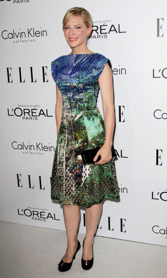 Cate Blanchett At The Women In Hollywood Party, 2012