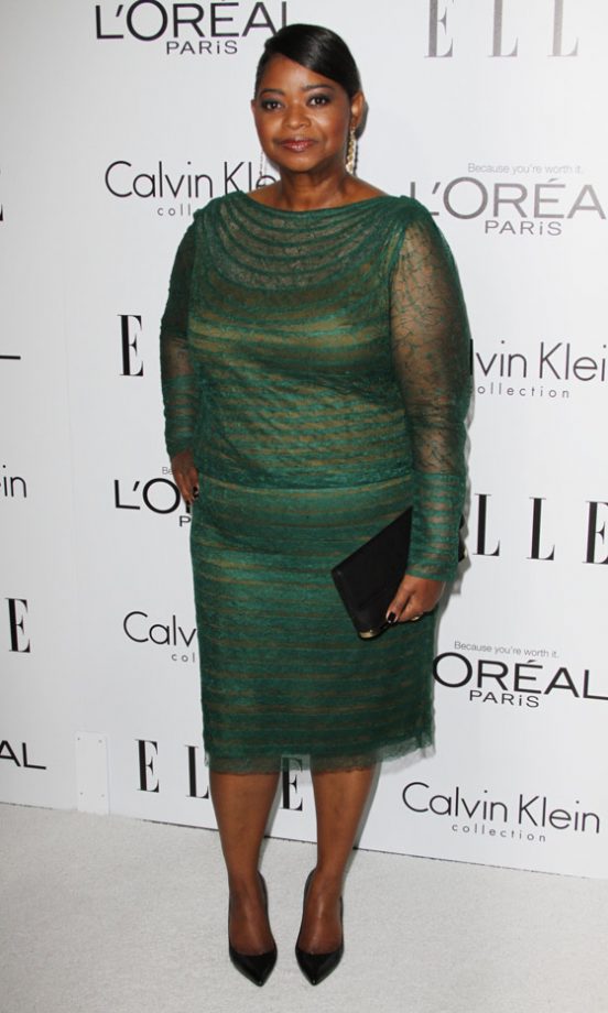 Octavia Spencer At The Women In Hollywood Party, 2012
