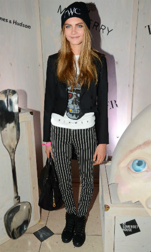 Cara Delevingne At The Tim Walker:Story Teller Exhibition Opening