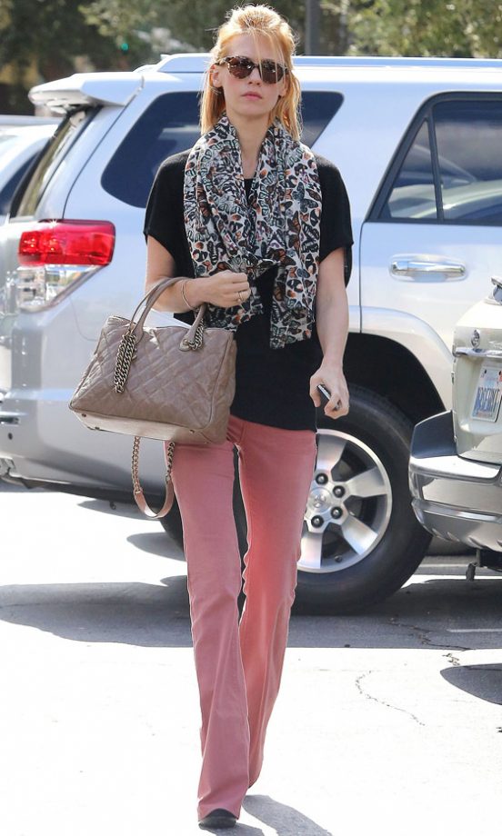 January Jones Out In LA, 2012