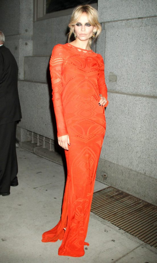 Natasha Poly At The Angel Ball In New York, 2012