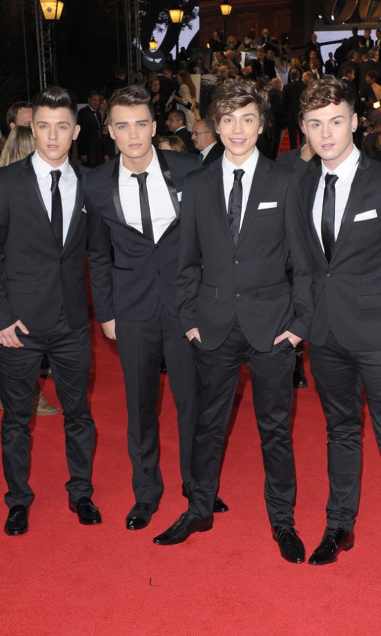 X Factor Contestants Union J At The London Film Premiere Of Skyfall, 2012