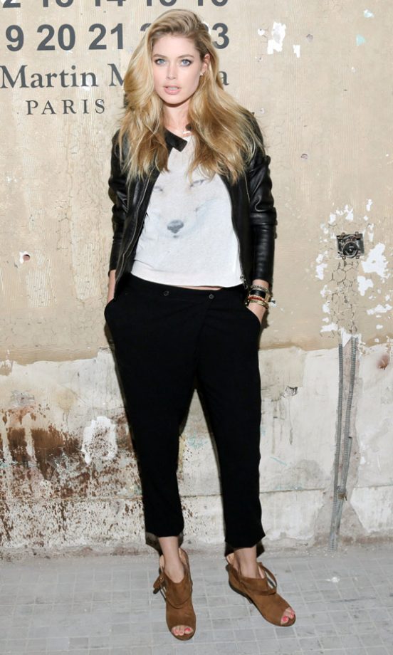 Doutzen Kroes At The Maison Martin Margiela For H&M Party, 2012