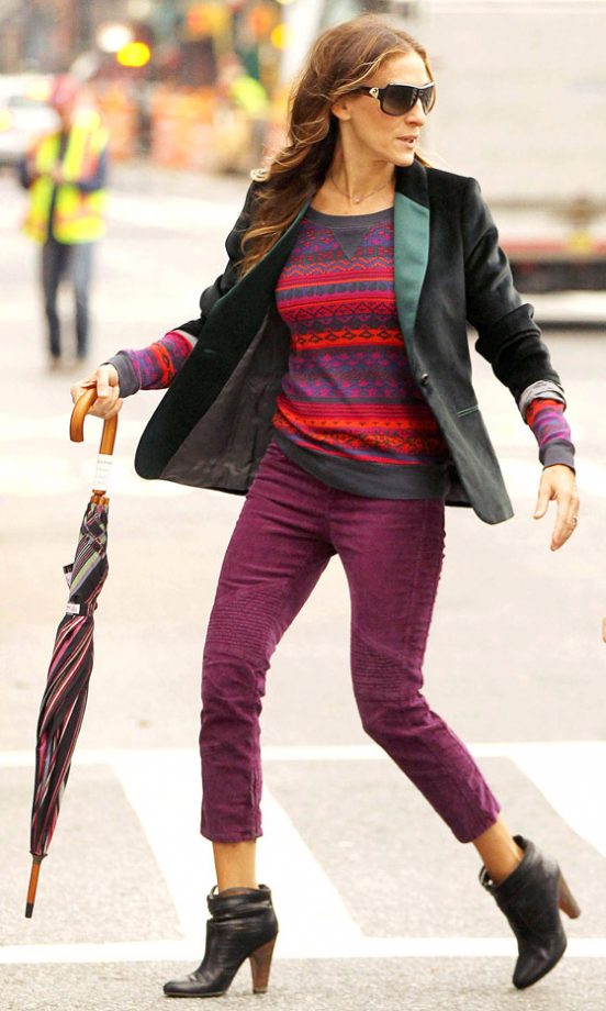 Sarah Jessica Parker Out In New York, 2012