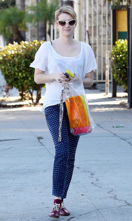 Emma Roberts Out In LA, 2012