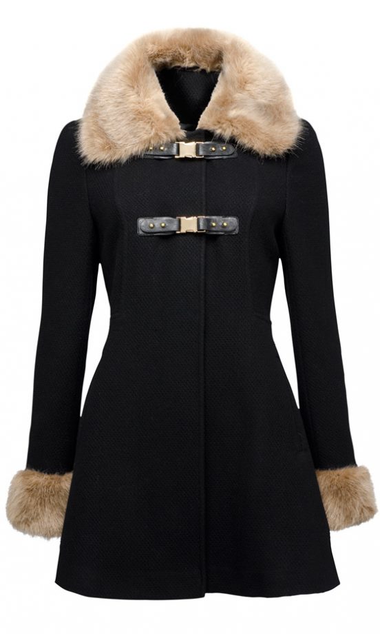 TU At Sainsbury's Winter Coat With Fur Trim, £60
