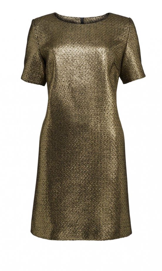 TU At Sainsbury's Gold Foil Dress, £40