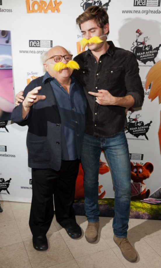Zac Efron: Matching Moustaches