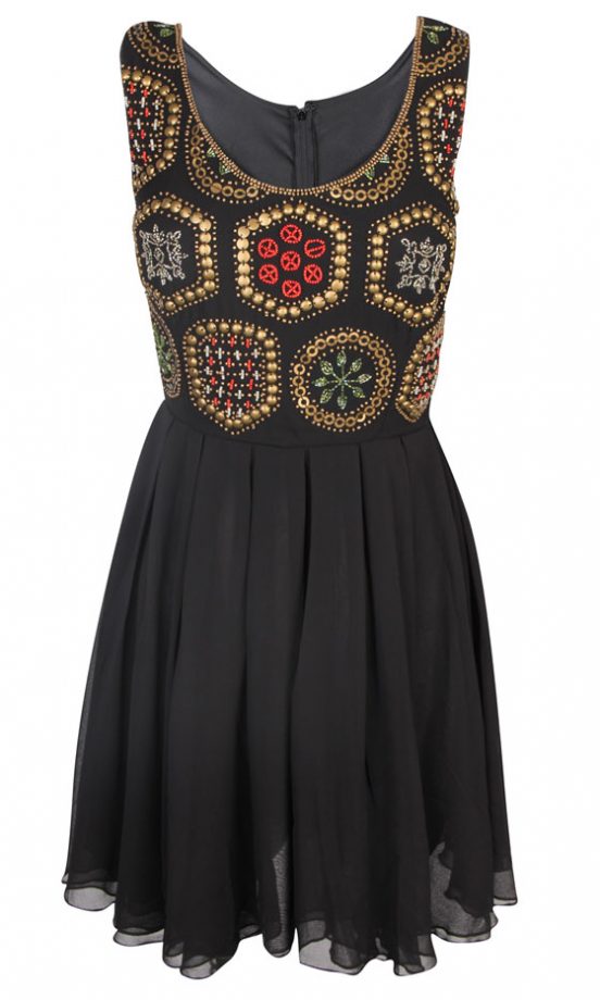Fashion Union Beaded Dress, £35