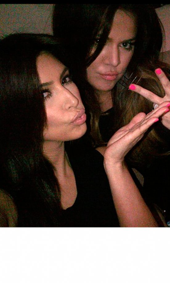 We Love This Snap Kim Kardashian @KimKardashian And Khloe Kardashian @KhloeKardashian! 2012
