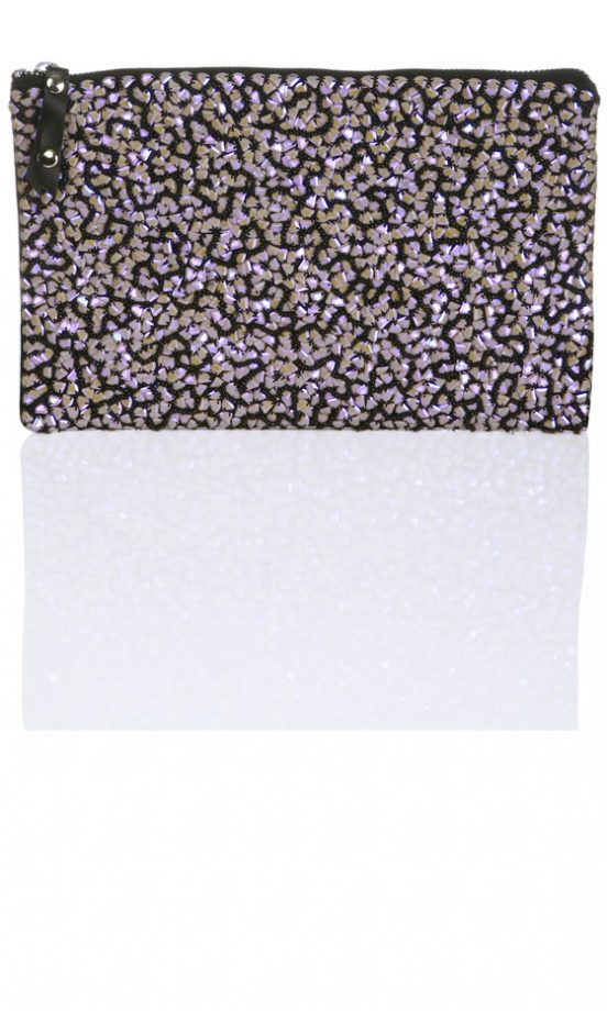 Miss Selfridge Iridescent Clutch Bag, £29