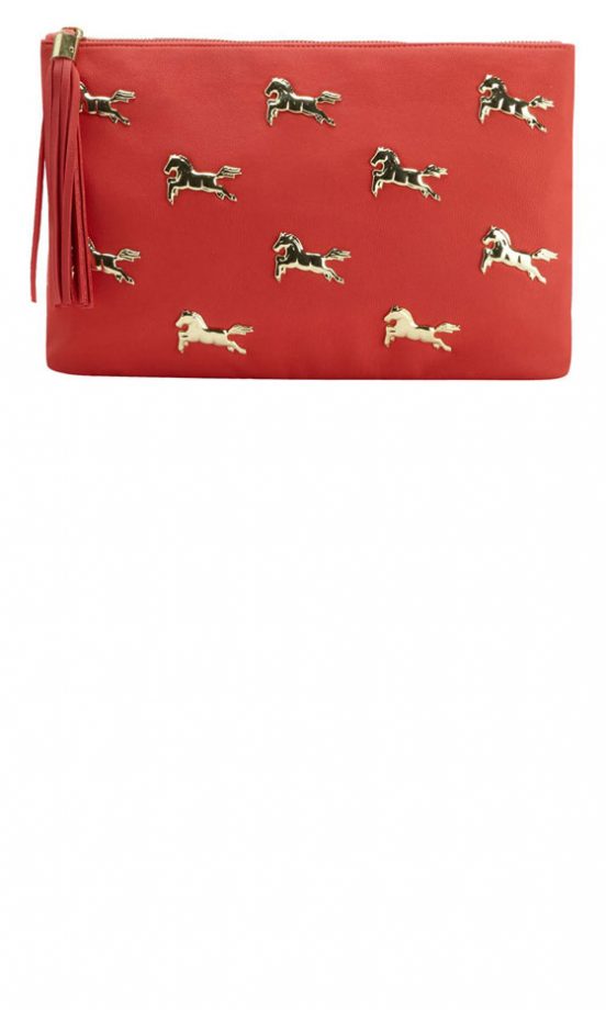 Matalan Horse Stud Clutch Bag, £8