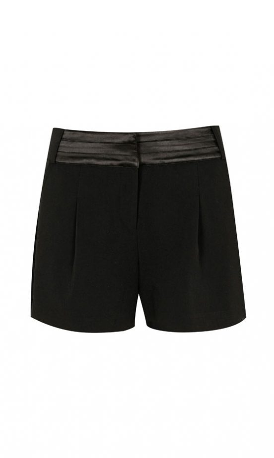 Dorothy Perkins Kardashian Kollection Black Shorts, £30