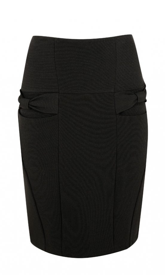 Dorothy Perkins Kardashian Kollection Black Skirt, £32