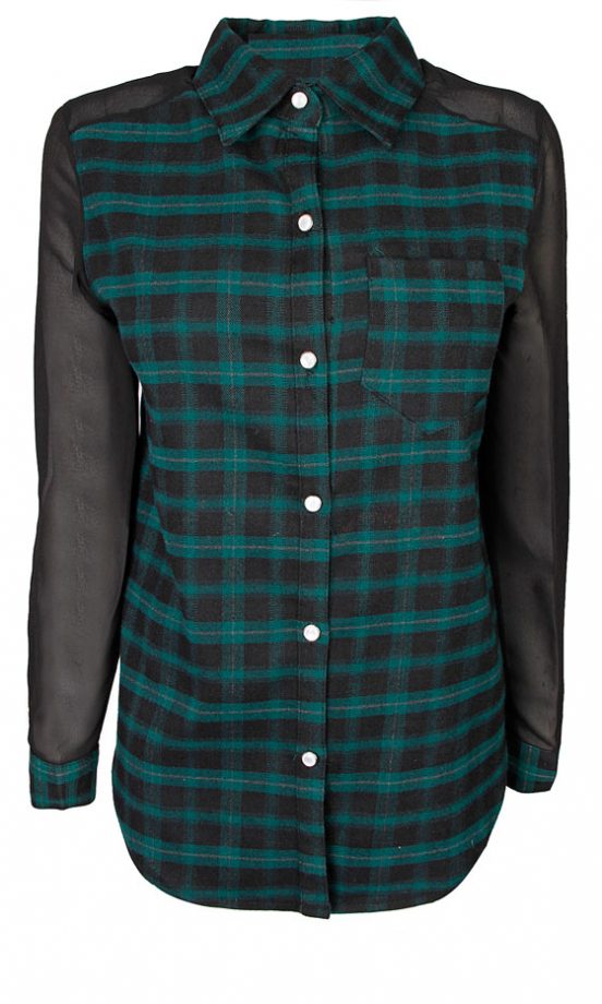 Fashion Union Tartan Shirt, £20