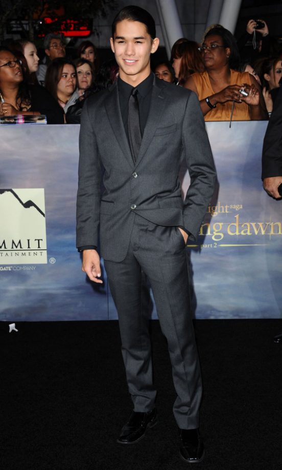 BooBoo Stewart At The LA Premiere Of The Twilight Saga: Breaking Dawn Part 2, 2012