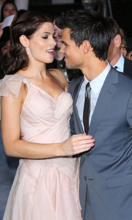 Ashley Greene And Taylor Lautner At The LA Premiere Of The Twilight Saga: Breaking Dawn Part 2, 2012