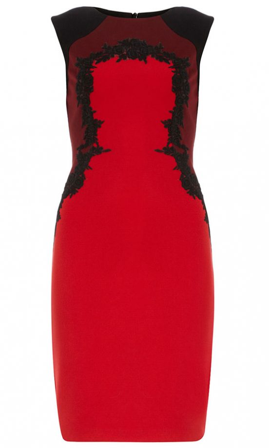 Dorothy Perkins Embellished Colourblock Dress, £49