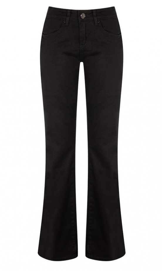 Dorothy Perkins Kardashian Kollection Black Wide Leg Trousers, £38