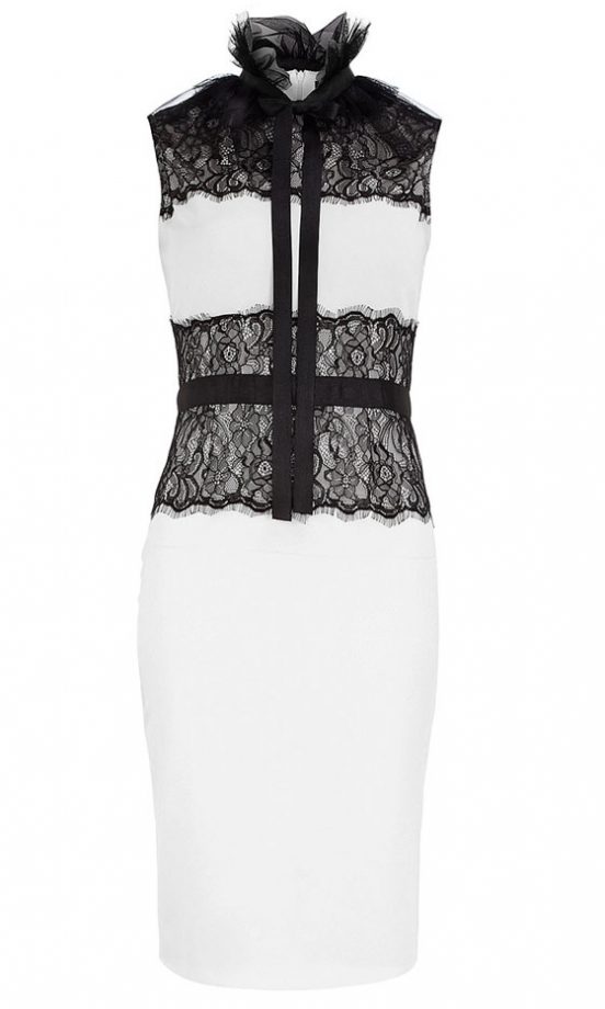 Dorothy Perkins Ruffle Lace Dress, £50