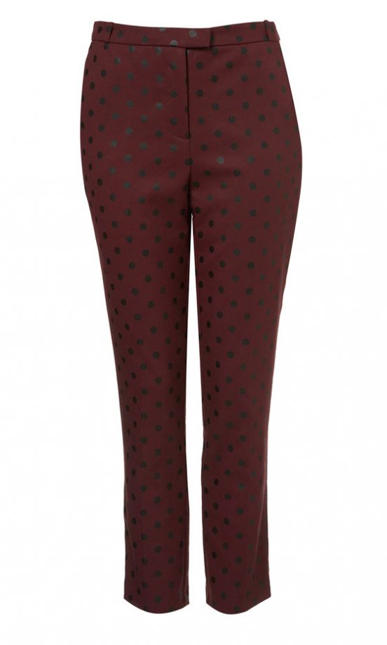 Topshop Spotted Trousers, £38